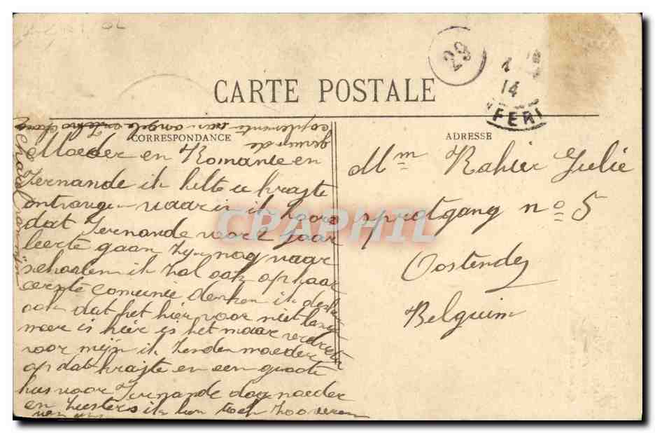 CPA La Normandie Pittoresque Femme Folklore  — Verso