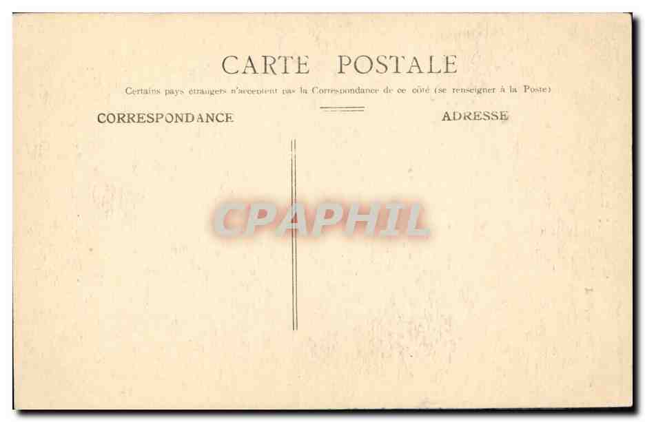 CPA Costume Normand Folklore Femme — Verso