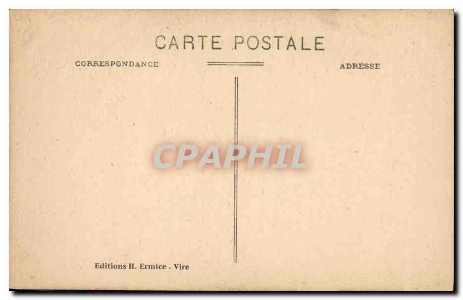 CPA Notre Normandie Enfant Folklore Lapin — Rückseite