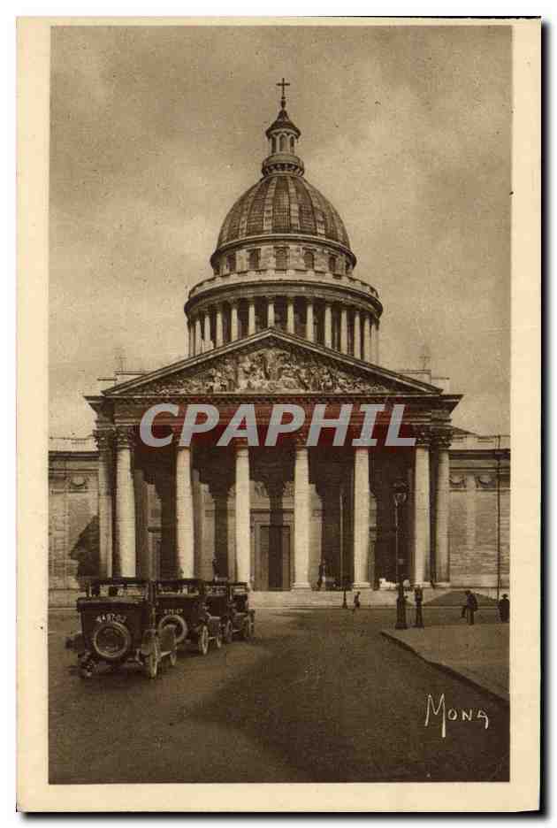 CPA Les Petits Tableaux de Paris Le Pantheon