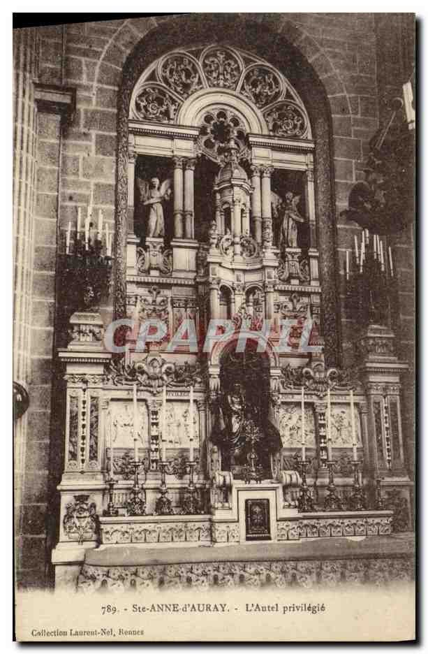 CPA Ste Anne d Auray Autel Privilegie 