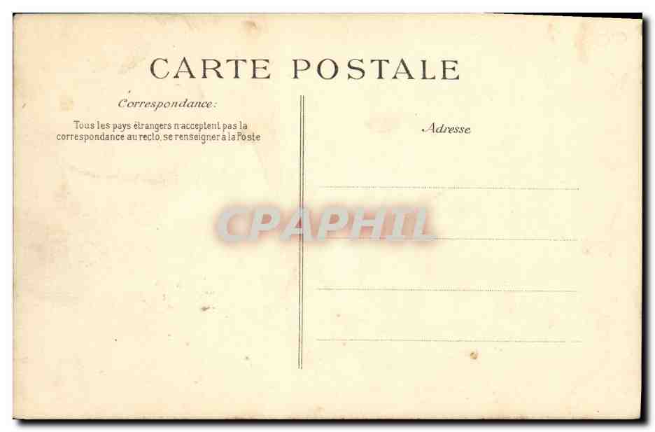 CPA Marine Nationale Manoeuvre d mebarcation Bateau  — Verso