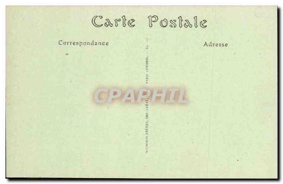 CPA Costumes Moeurs et Costumes Bretons Jeune fille du Finistere Folklore  — Verso