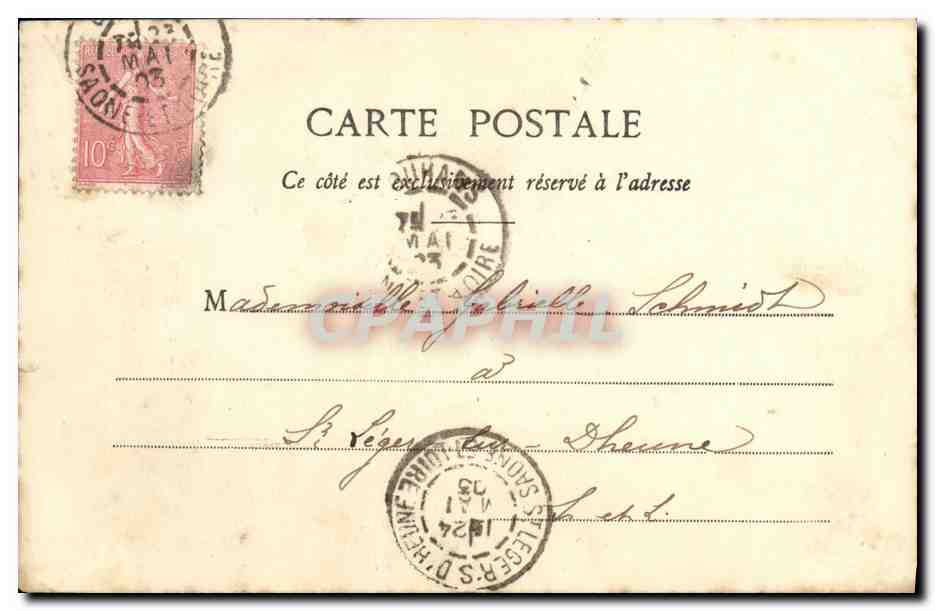 CPA Idylle Bertonne Bourg de Batz Folklore Enfants  — Rückseite