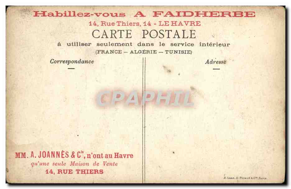 CPA Paris Les petits metiers parisiens Le dentiste en plein air — Rückseite