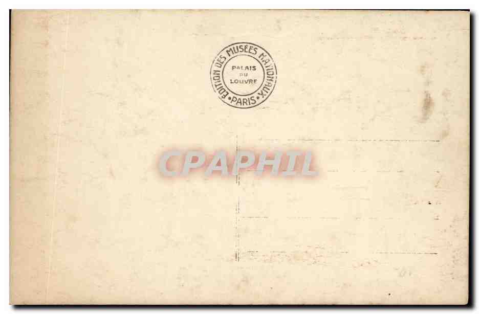 Musée de la Marine — Vaisseau abattu en carène avec ses radeaux — Édition des Musées du Louvre, n°107 — Verso