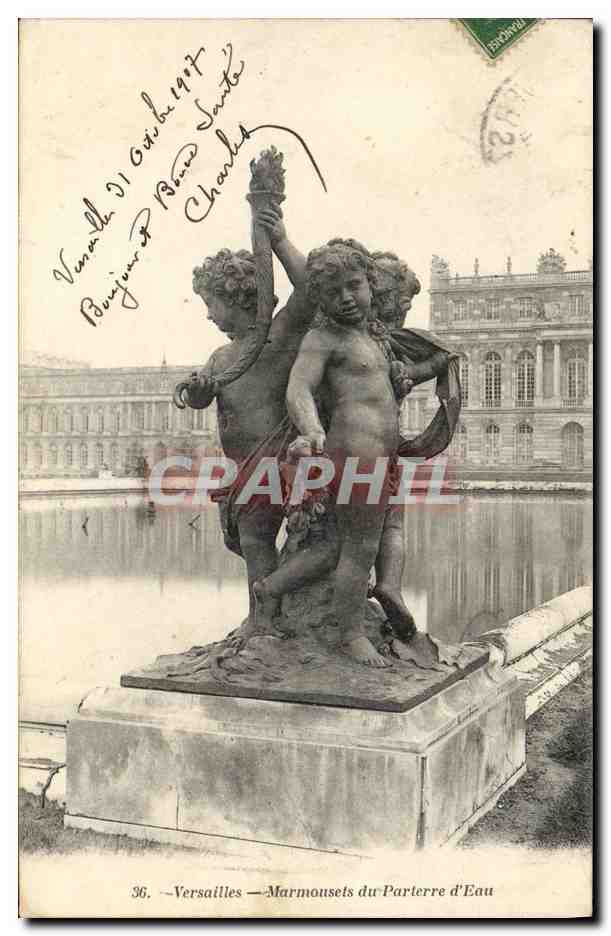 CPA Versailles Marmousets du Parterre d Eau