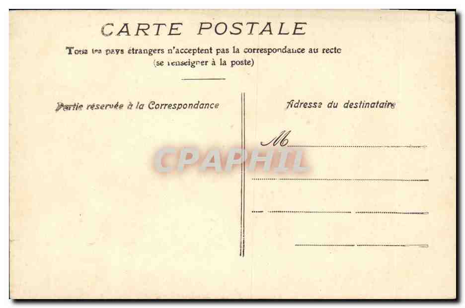 CPA Le tour du Proprietaire Paysans — Rückseite