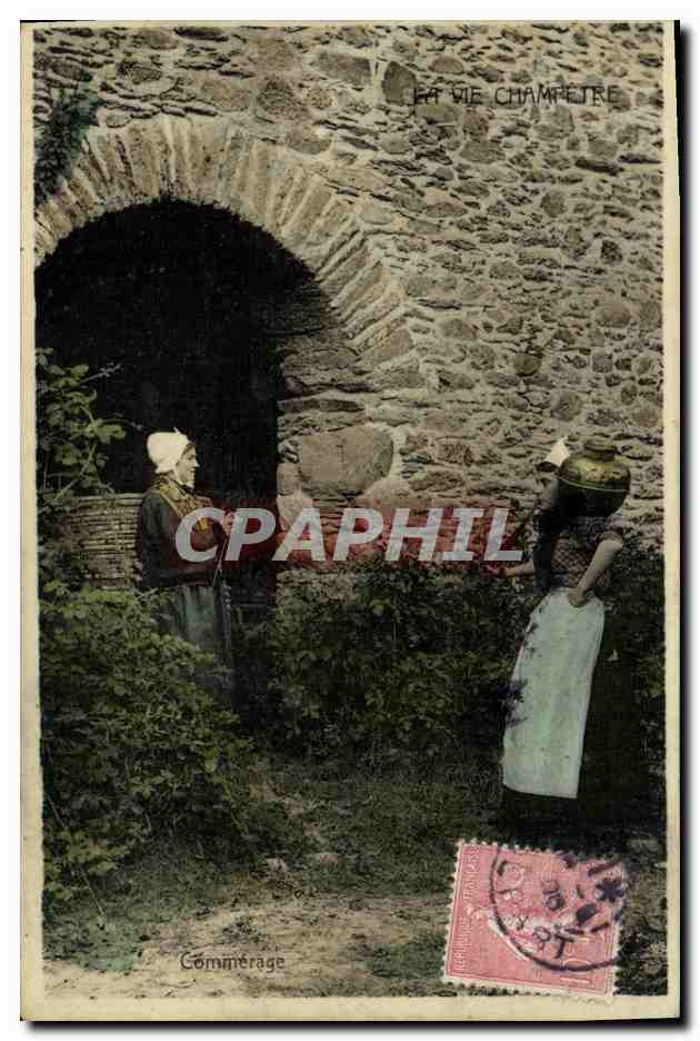 CPA Commerage Femmes Folklore