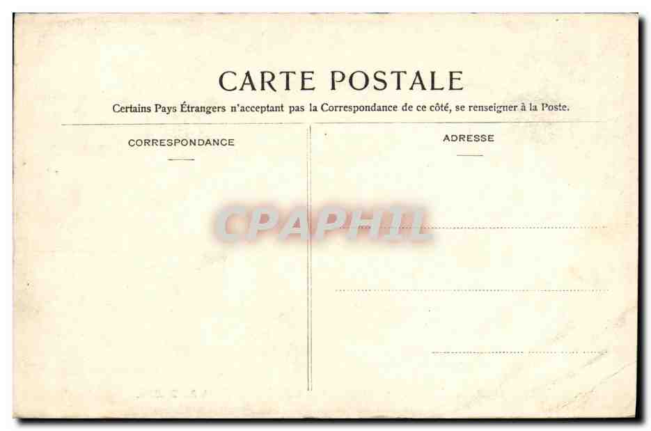 CPA Versailles Le Parc du Chateau La Fontaine doree dit le pot Bouillant — Verso