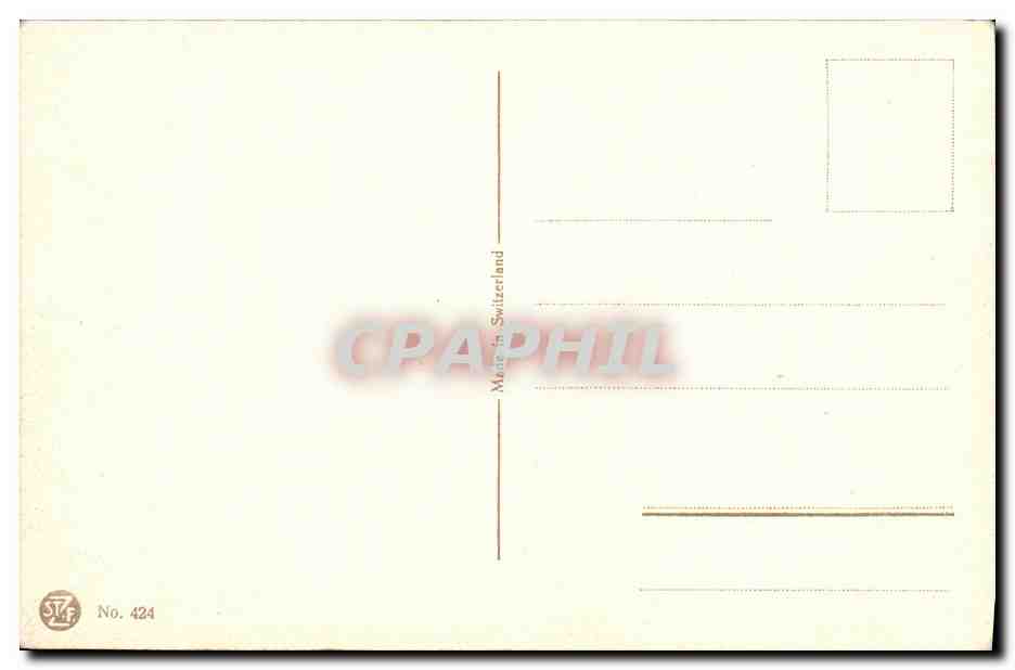 CPA Paysage Etang — Verso