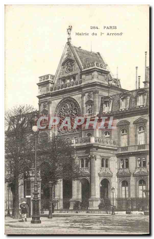 CPA Paris Mairie du l Arrond