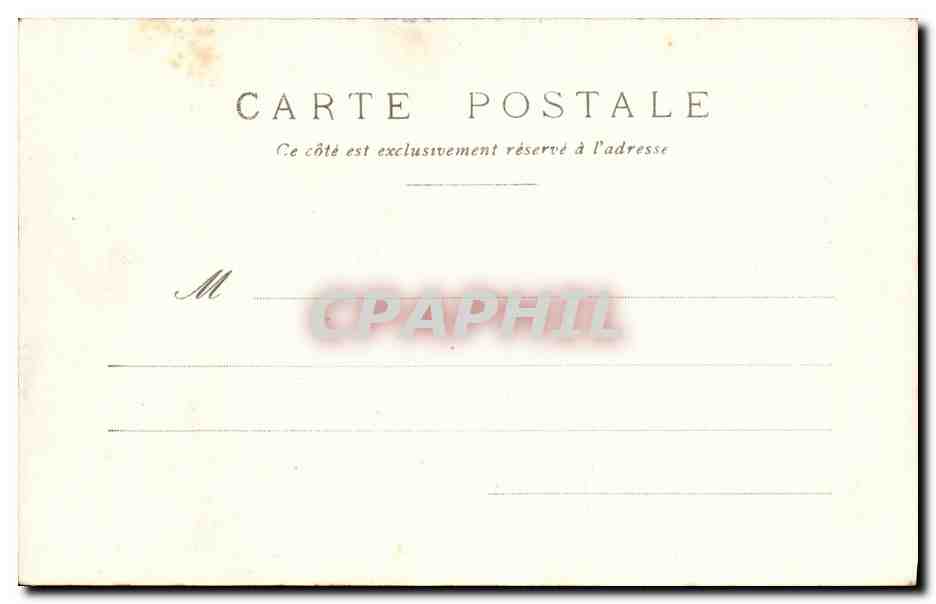 CPA Paris Mairie du l Arrond — Verso