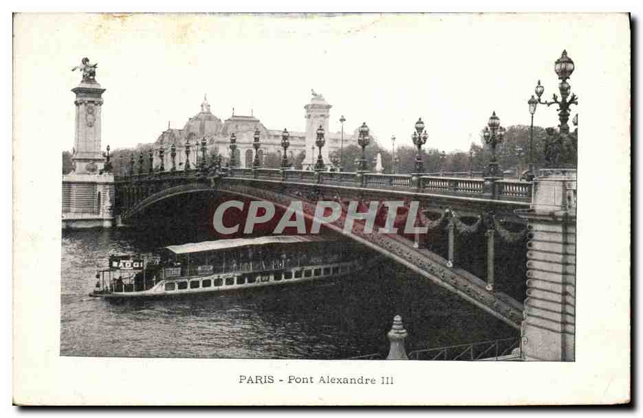 CPA Paris Pont Alexandre lll 