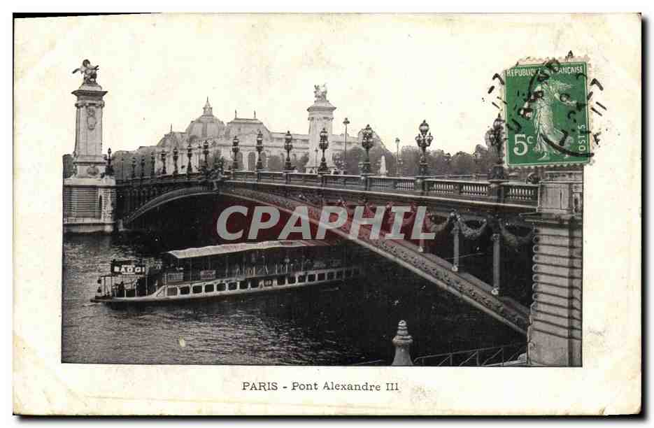 CPA Paris Pont Alexandre lll 