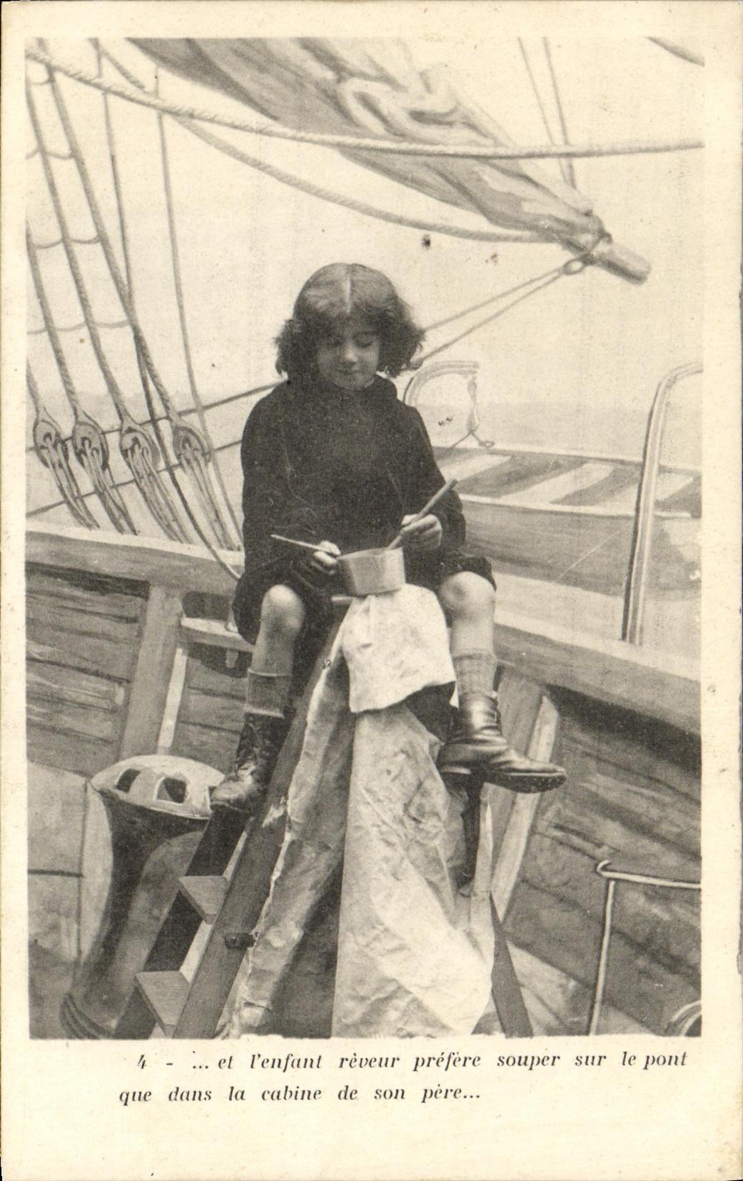 CPA Enfant Marin Matelot 