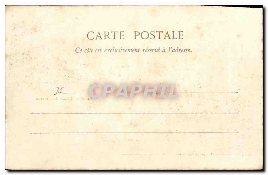 CPA Types De Pecheurs Verdelet Pecheurs de crevettes — Rückseite