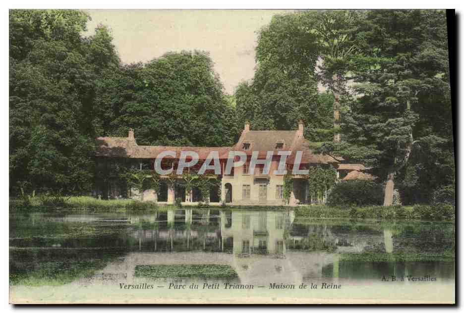 CPA Versailles Parc Du Petit Trianon Maison de La Reine