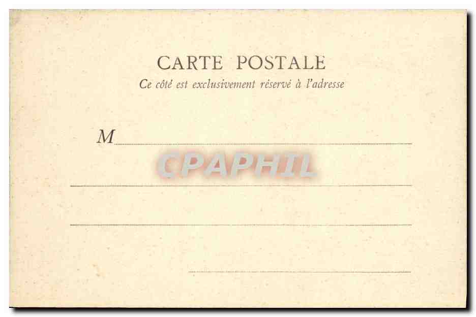 CPA Versailles Parc Du Petit Trianon Maison de La Reine — Verso