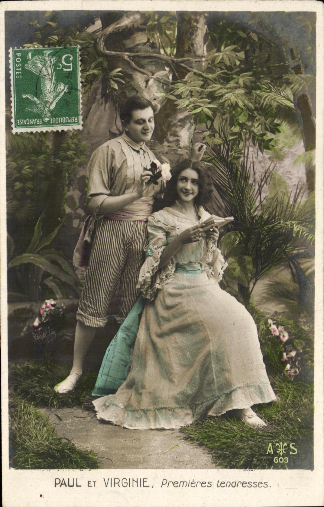 Paul und Virginie, Erste Zärtlichkeiten — A.J.C.S. 603 — Verlag A.J.C.S.