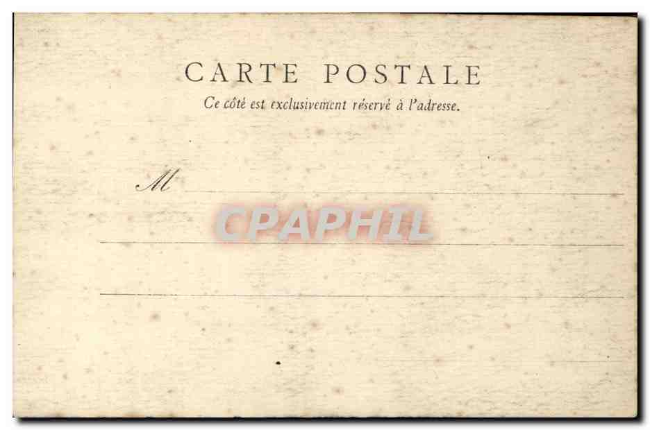 CPA Jeanne d arc — Verso