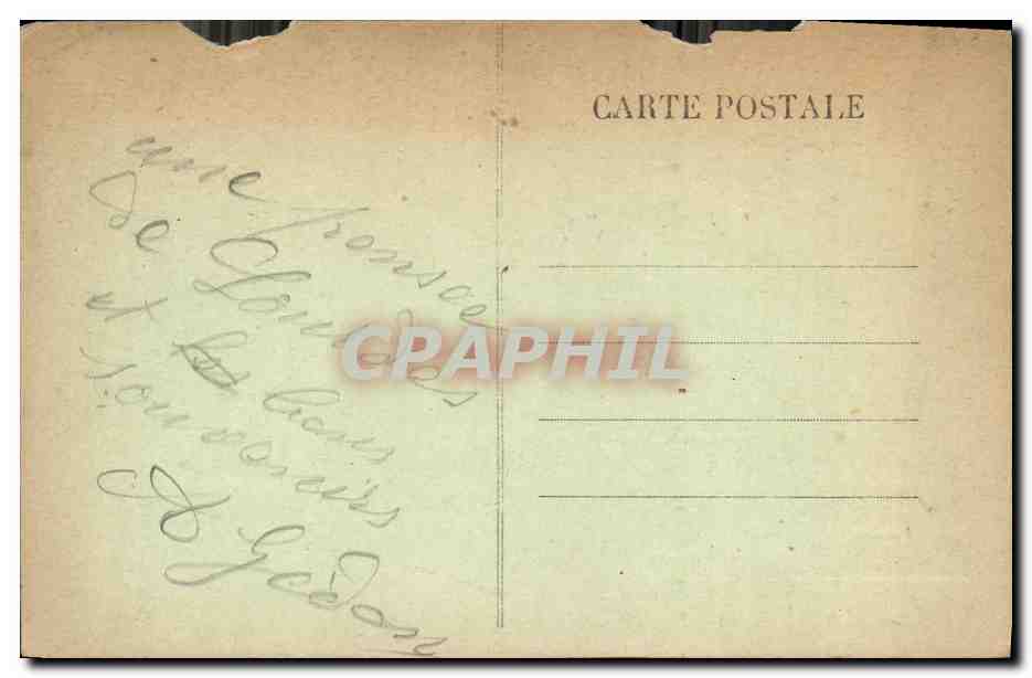CPA De Lourdes Portez Lui Hirondelles  — Verso