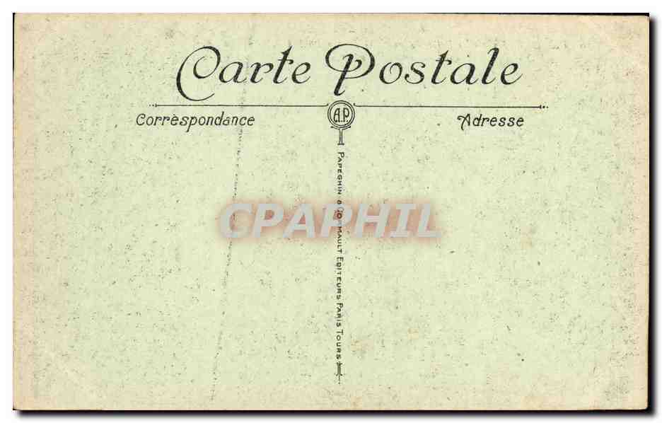 CPA Versailles Le Palais du Petit Trianon La Facade Sud — Verso