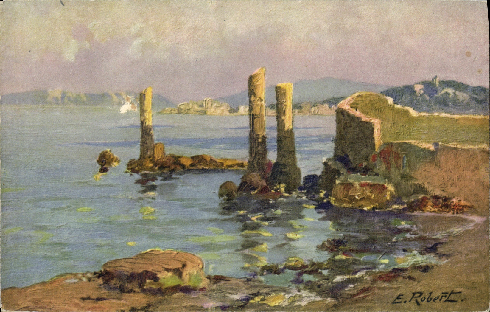 CPA Bord de mer Robert