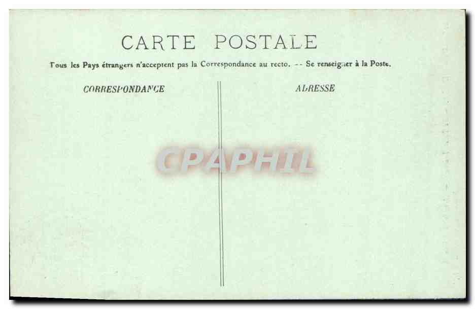CPA Versailles Le Petit Trianon Armoire a bijoux de Marie Antoinette — Verso