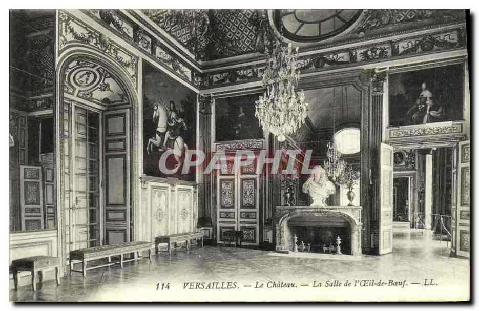 CPA Versailles Le Chateau La Salle de L oeil de boeuf