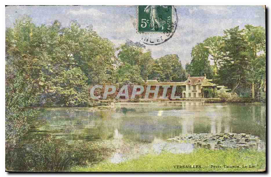 Versailles — Petit Trianon. Le Lac — Éditeur non visible