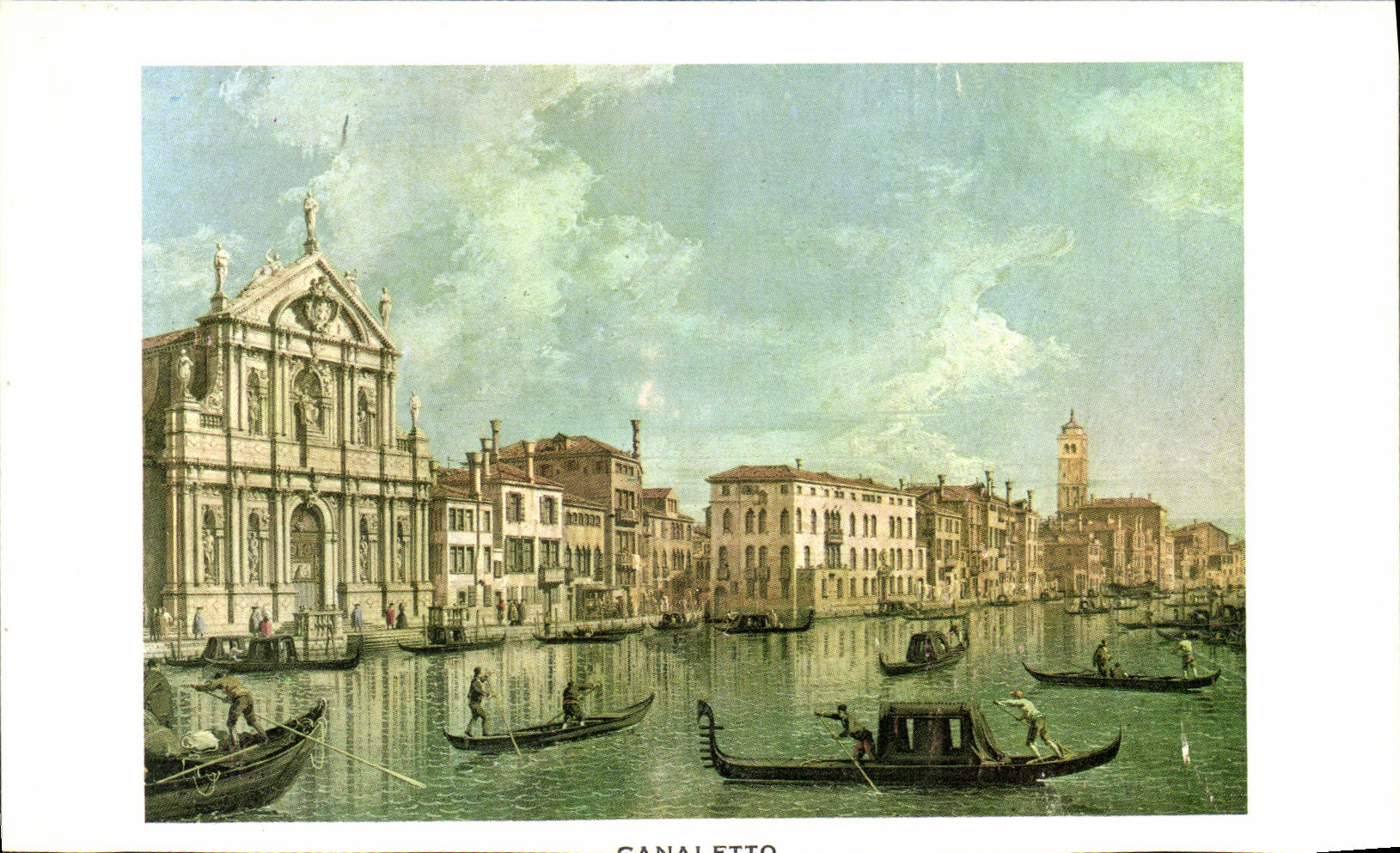 CPM Fantaisie Canaletto