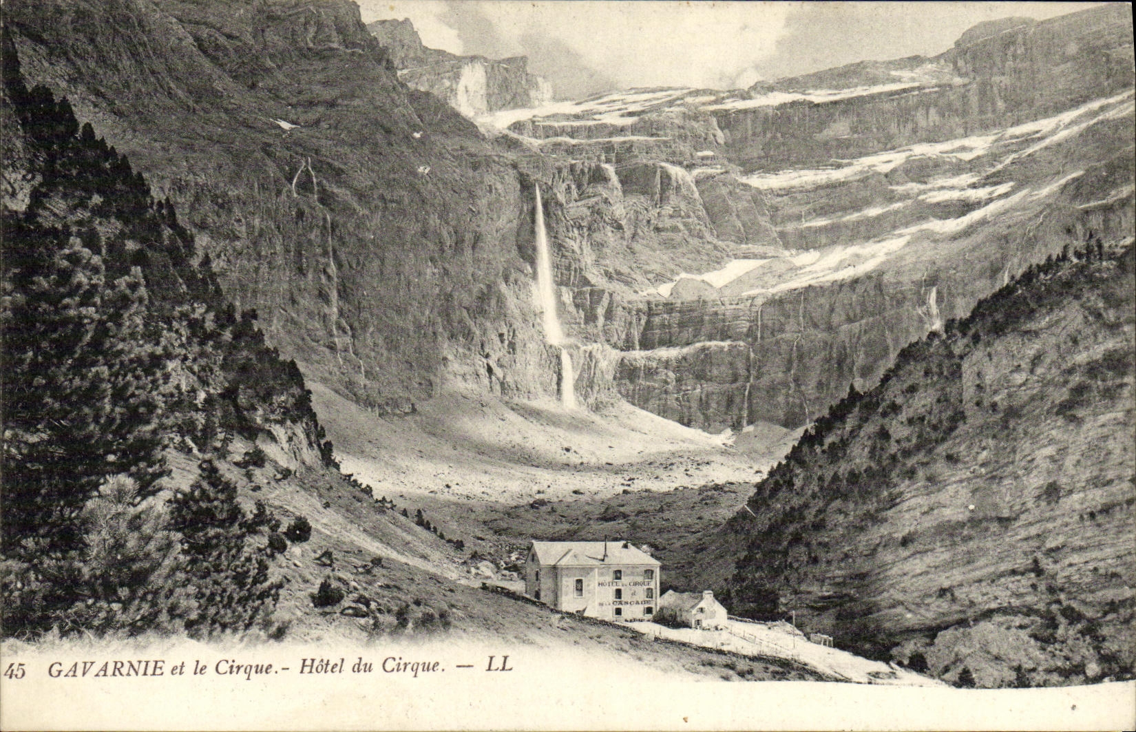 CPA Gavarnie et le Cirque Hotel 
