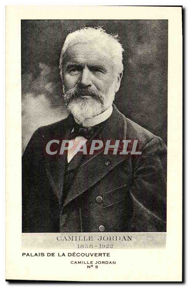 CPA Palais De La Decouverte Camille Jordan