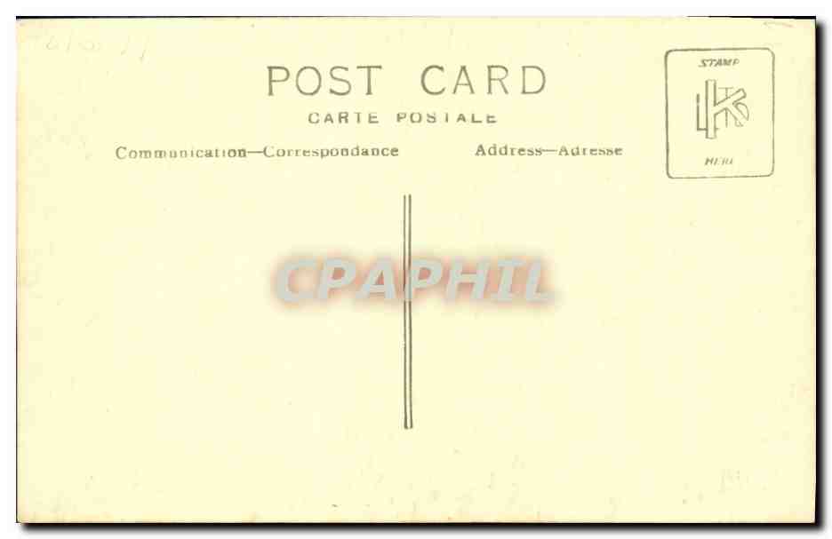 CPA Femmes nues Cygnes — Verso