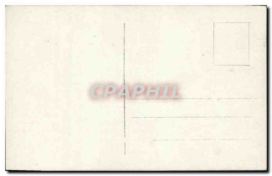 CPA Jeanne d arc en prison — Verso