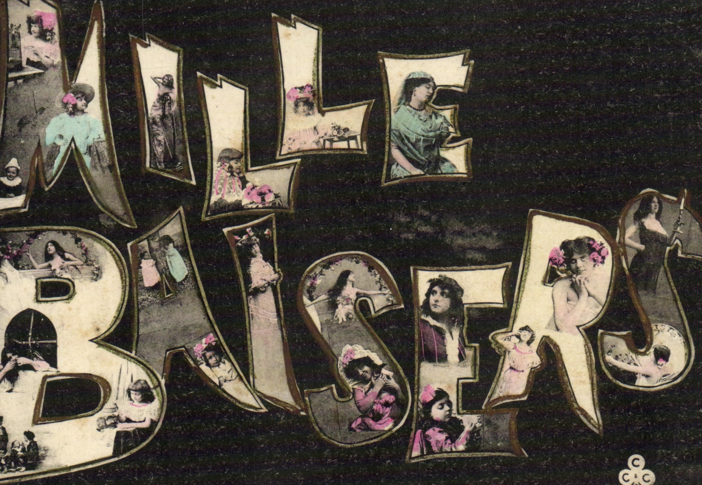 A Thousand Kisses — Decorative Postcard — CAG