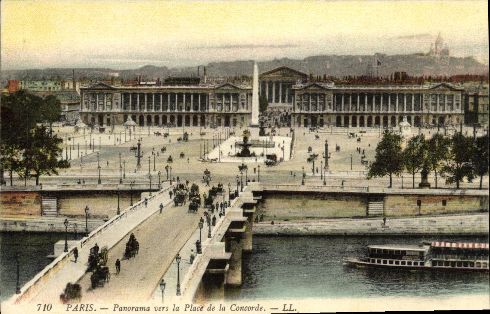 CPA Paris Place de la Concorde Panorama 