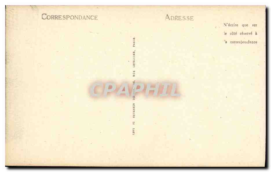 CPA Paris La Conciergerie Guichet de la Prison ayant acces sur la salle des gardes — Verso