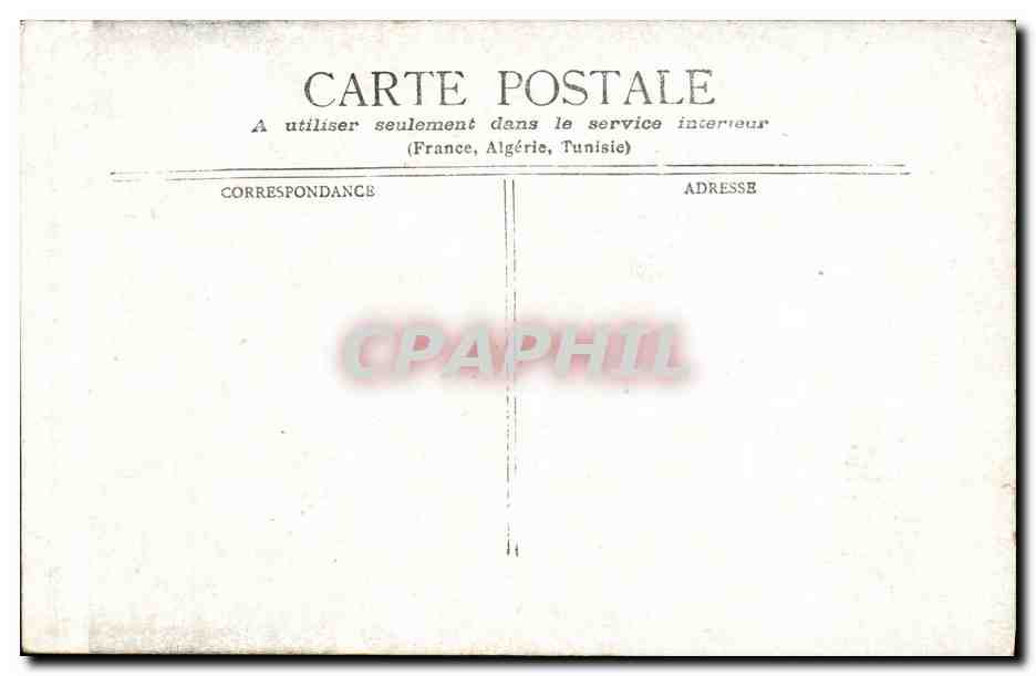 CPA Paris La Place De La Bastille Et La Colonne De Juillet — Verso