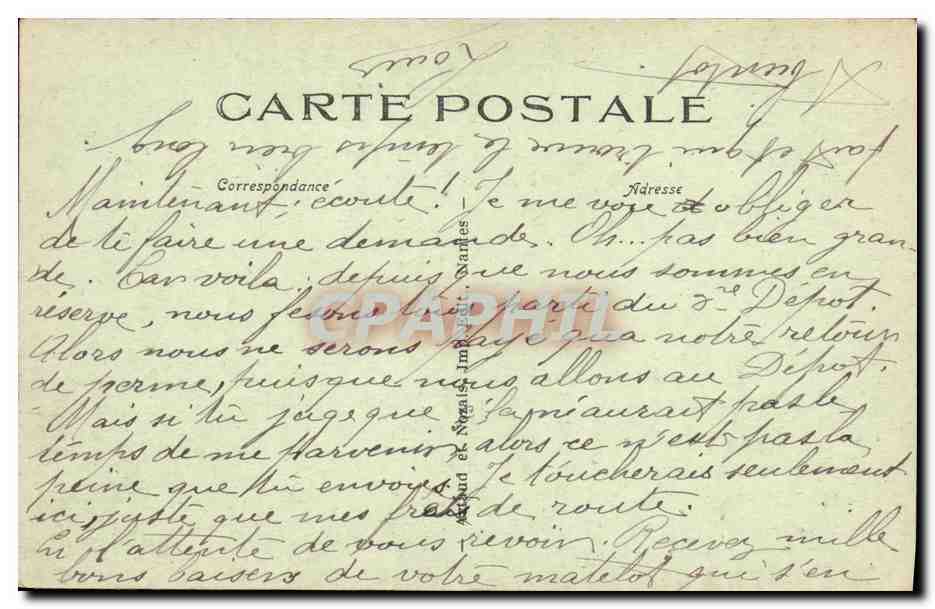 Naufrage d'un grand Paquebot Espagnol — série 15 — éditeur non identifié — Reverso