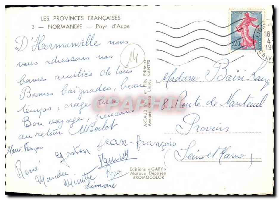 Normandie — Pays d'Auge — Éditions Gaby, Nantes — Reverso