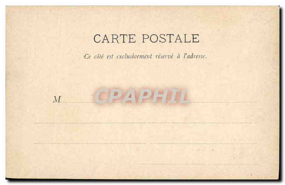CPA Au paus du soleil Sur la plage  — Rückseite