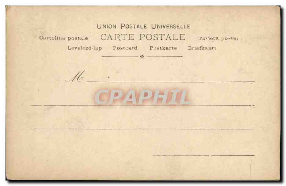 CPA Salon 1904 Rene His La Noria Du Vieux Marabout — Verso