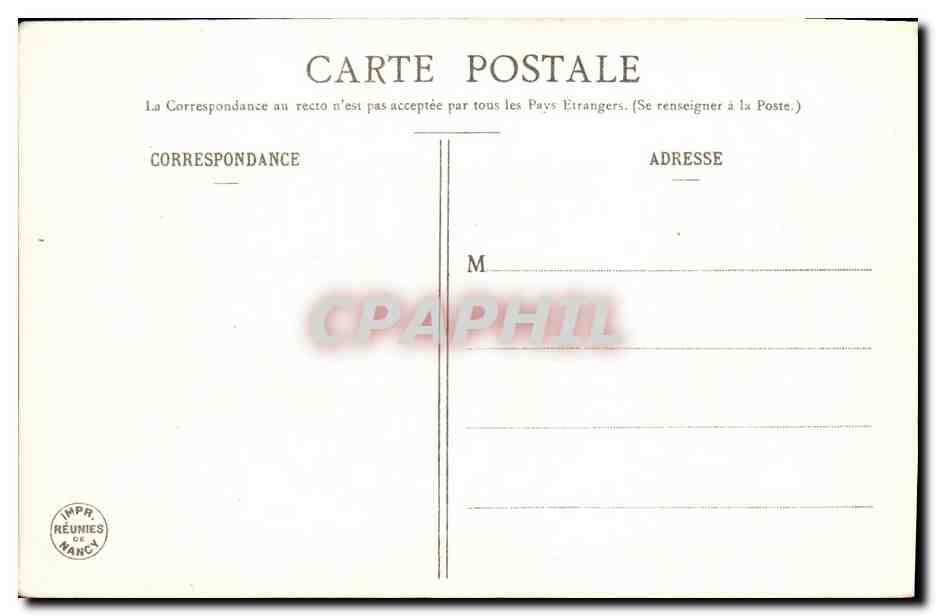 CPA Bons souvenirs  — Verso