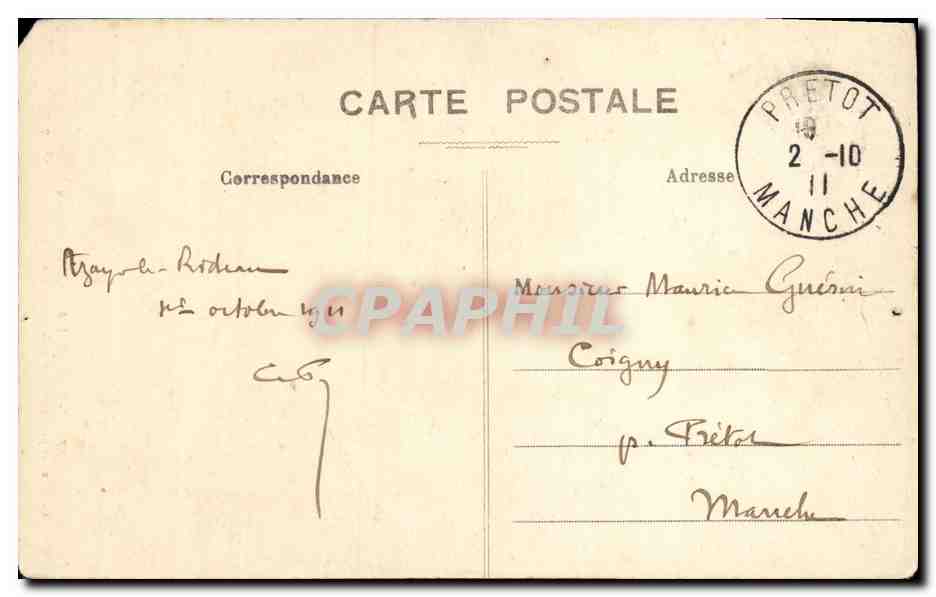 CPA Azay le Rideau Le Chateau Casissons et Pendentifs du Plafond du Grand — Rückseite