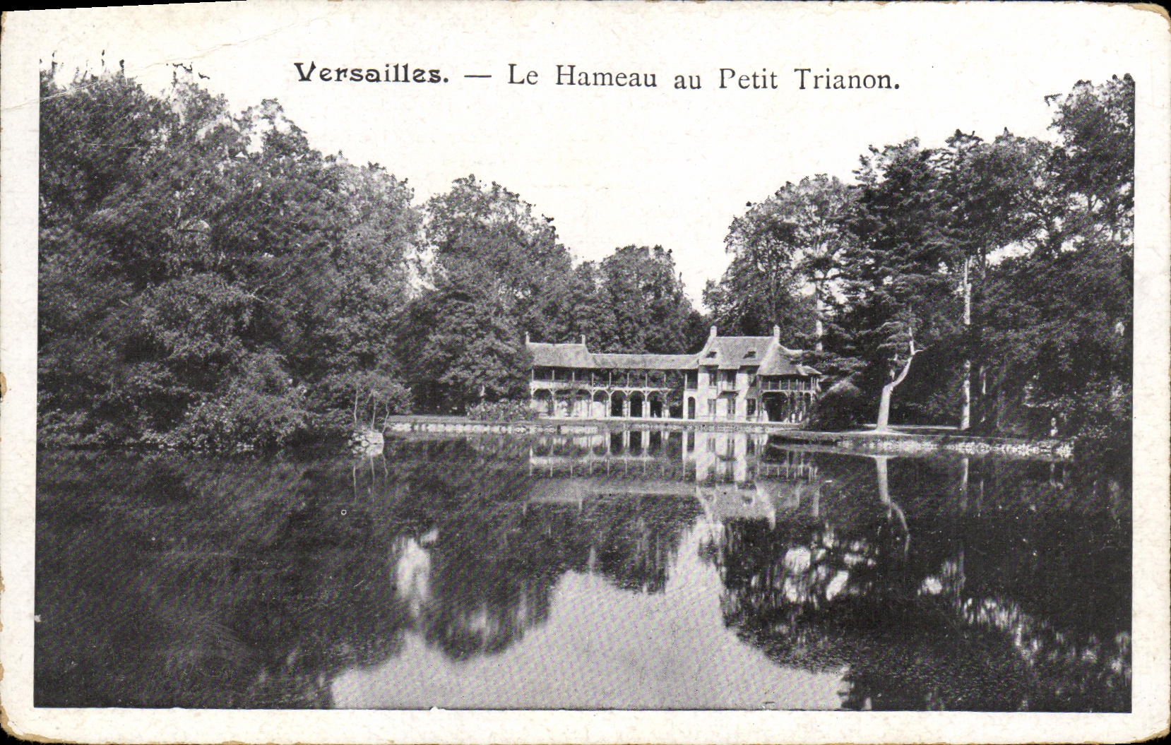CPA Versailles Le Hameau au Petit Trianon