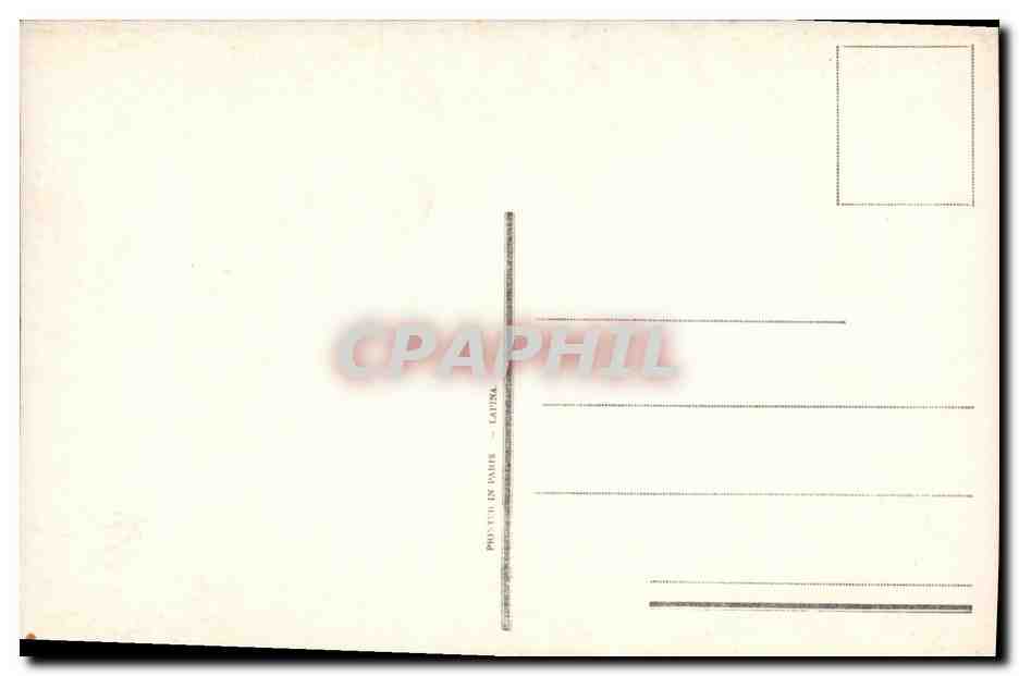 CPA L Homme Au Verre De Vin Musee du Loure Paris Ecole francaise — Verso
