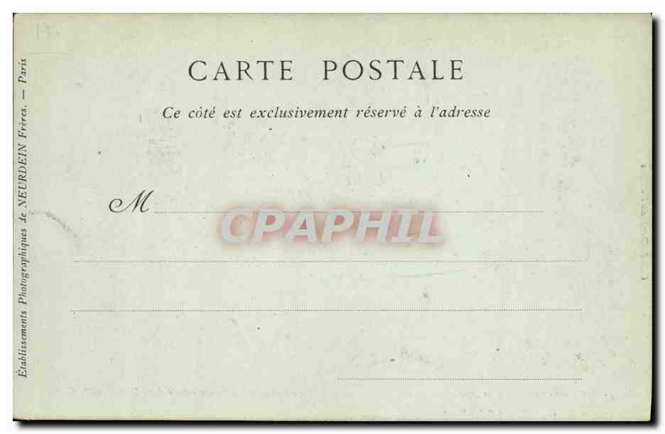 Edward VII in Paris — 1. Mai 1903 — Der König nach seinem Besuch am Élysée steigt in das Gala-Fahrgestell ein — Rückseite