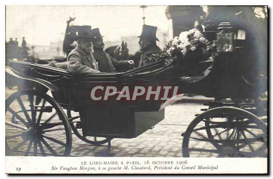 Le Lord-maire à Paris — 16 octobre 1906 — ND Phôt
